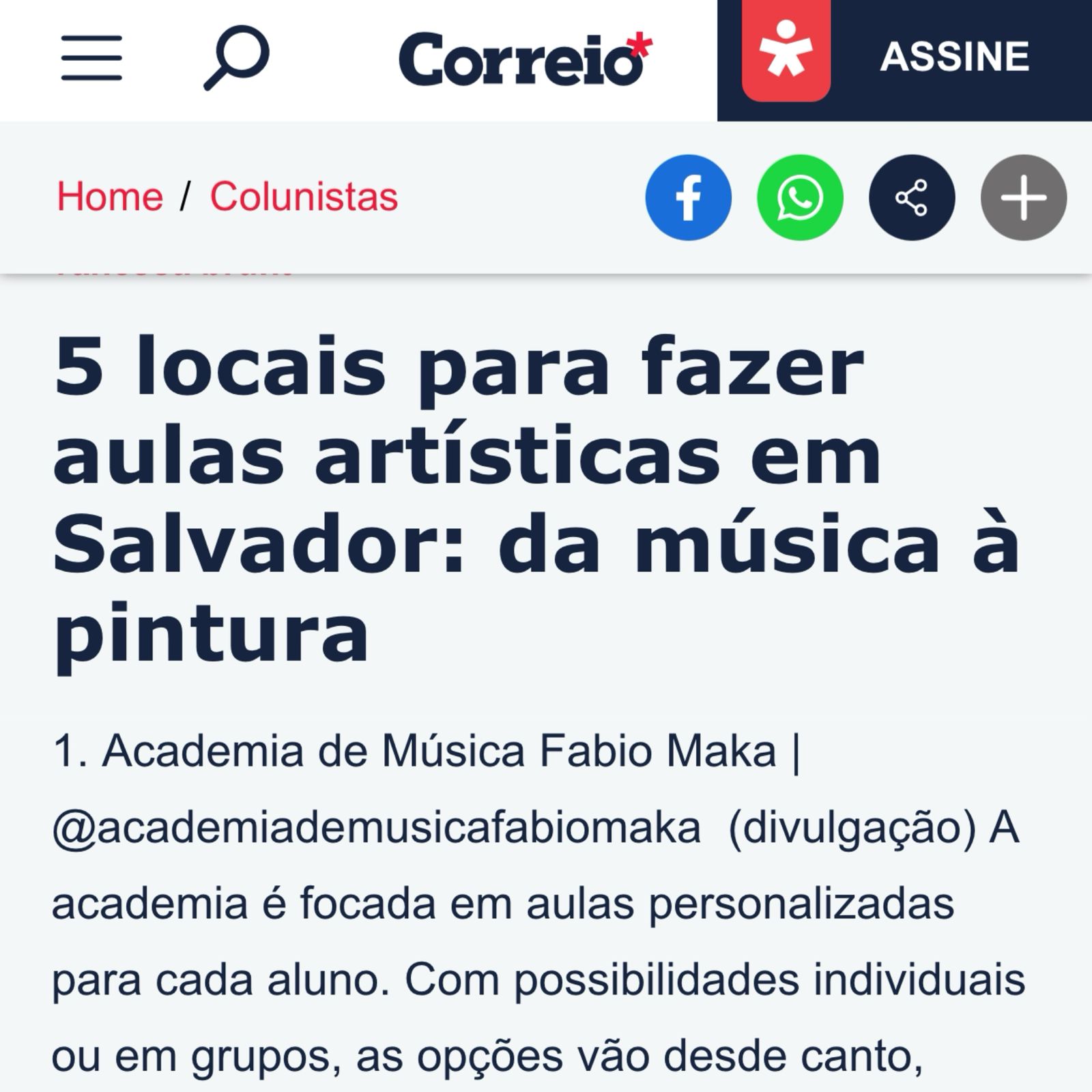 Locais para fazer aulas artísticas em Salvador: da música à pintura